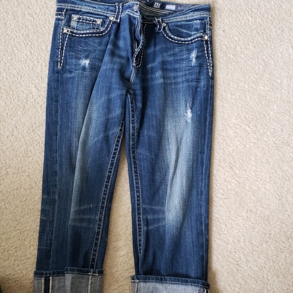 Miss Me Boyfriend Capris